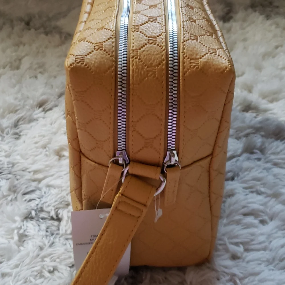 Steve Madden Large Double Zip Cosmetic Case Bag NWT